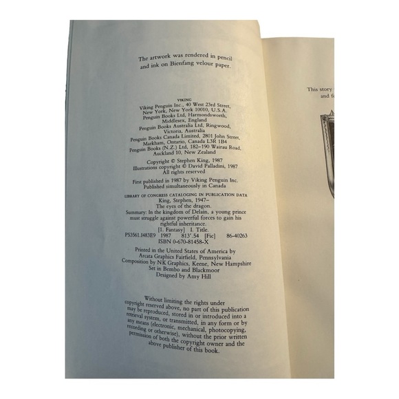 The Eyes of The Dragon Stephen King - Picture 8 of 9